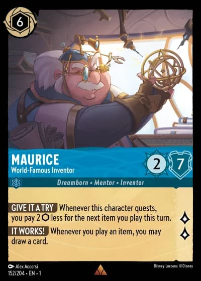 Maurice - World-Famous Inventor #152/204 — The First Chapter