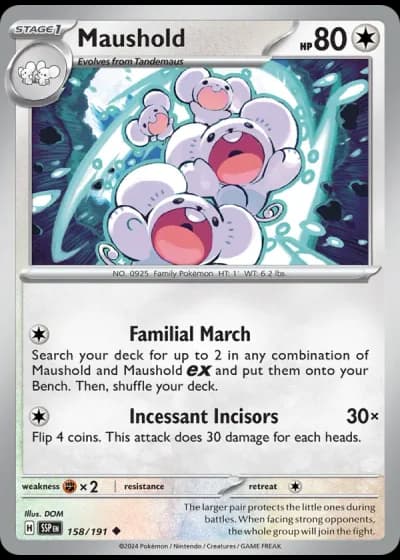 Maushold #158/191 — Surging Sparks