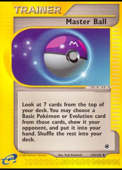 Meisterball #143/165 — Expedition