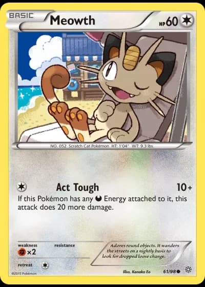 Meowth #61/98 — Ancient Origins