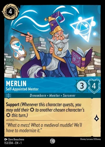 Merlin - Self-Appointed Mentor #153/204 — The First Chapter