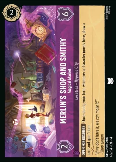 Merlin's Shop and Smithy - Magical Market #68/257 — Hyperia City