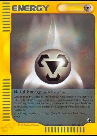 Metal Energy #159/165 — Expedition Base Set