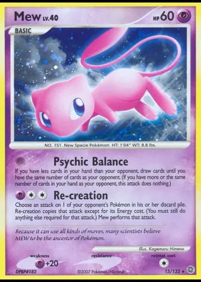 Mew #15/132 — Prodigi Segreti
