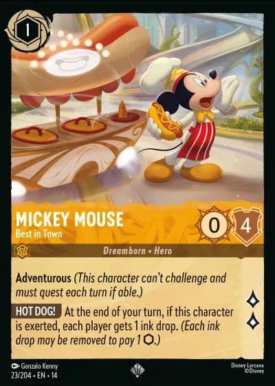 Mickey Mouse - Best in Town #23/257 — Hyperia City