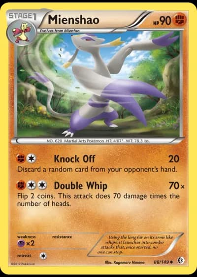 Mienshao #88/149 — Boundaries Crossed