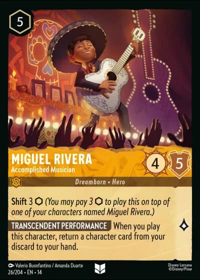 Miguel Rivera - Accomplished Musician #26/257 — Hyperia City