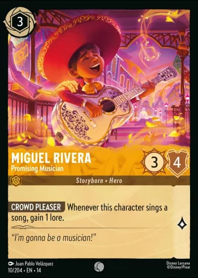 Miguel Rivera - Promising Musician #10/257 — Hyperia City