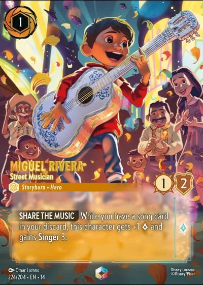 Miguel Rivera - Street Musician #224/257 — Hyperia City