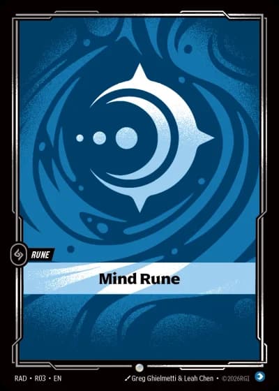 Mind Rune R03/189 — Radiance