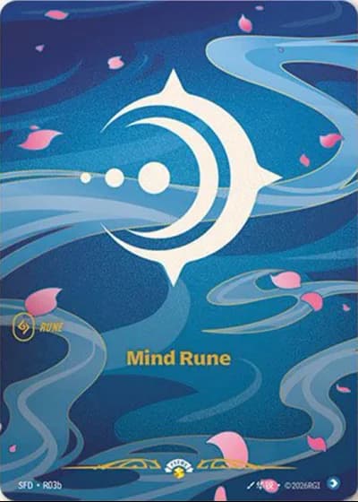 Mind Rune (Spiritforged Nexus Night Promo) sfd-r03b