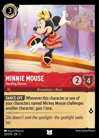 Minnie Mouse - Dazzling Dancer #126/204 — Shimmering Skies