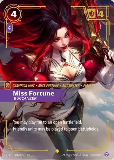 Miss Fortune, Buccaneer (T1 Worlds Champion Player Bundle) #716024