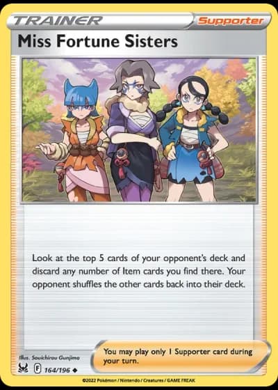 Miss Fortune Sisters #164/196 — Lost Origin