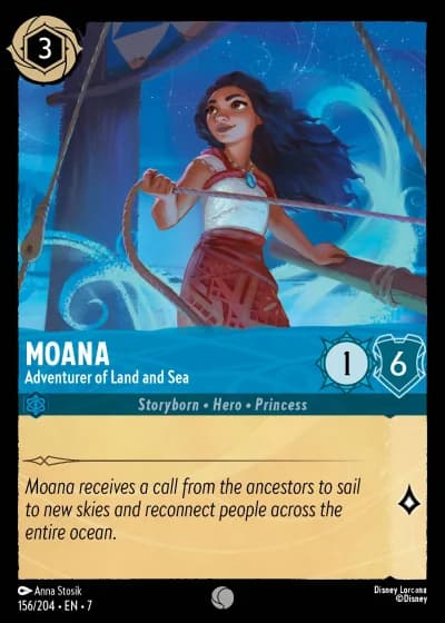 Moana - Adventurer of Land and Sea #156/204 — Archazia's Island
