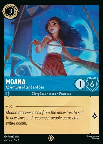 Moana - Adventurer of Land and Sea #26/204 — Archazia's Island
