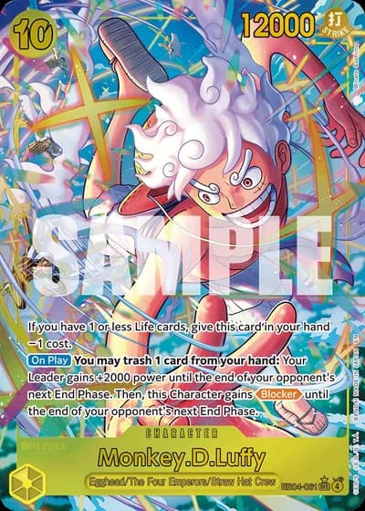 Monkey.D.Luffy (EB04-061) (Alternative Art) — Adventure on Kami's Island (OP15-EB04)