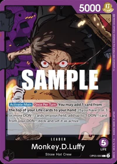Monkey.D.Luffy (OP05-060) — Awakening of the New Era (OP05)