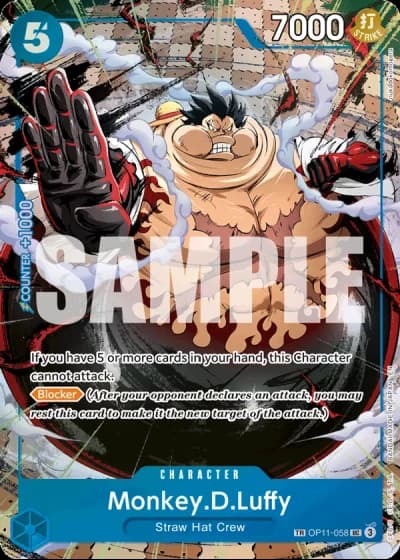Monkey.D.Luffy (OP11-058) (Treasure Rare) — Carrying on His Will (OP13)