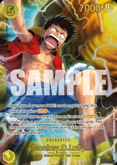 Monkey.D.Luffy (OP15-119) — Adventure on Kami's Island (OP15-EB04)