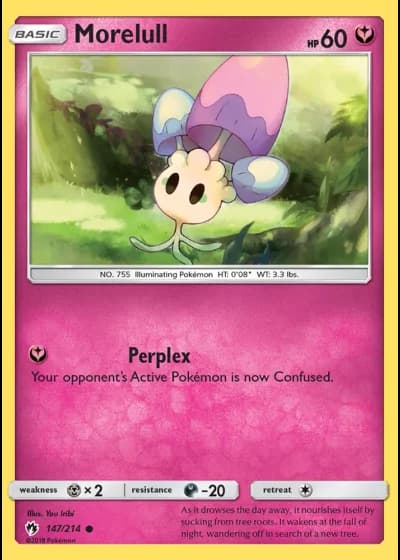 Morelull #147/214 — Lost Thunder
