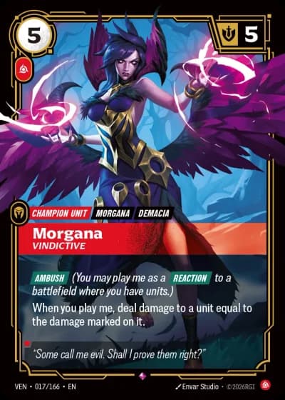 Morgana, Vindictive #017/248 — Vendetta
