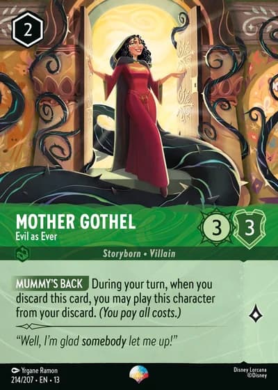 Mother Gothel - Evil as Ever #214/261 — Attack of the Vine!