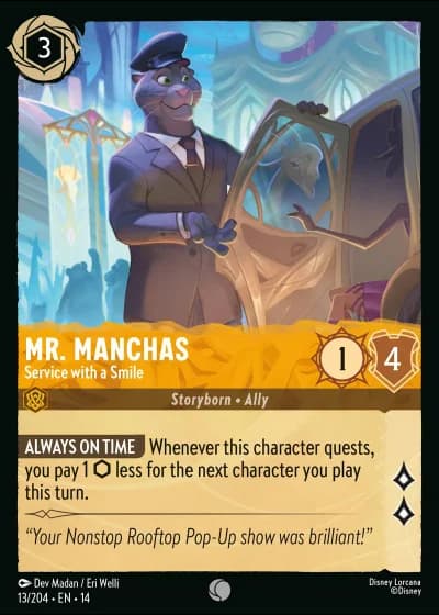 Mr. Manchas - Service with a Smile #13/257 — Hyperia City