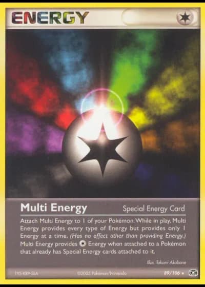 Multi-Energie #89/106 — EX Smaragd