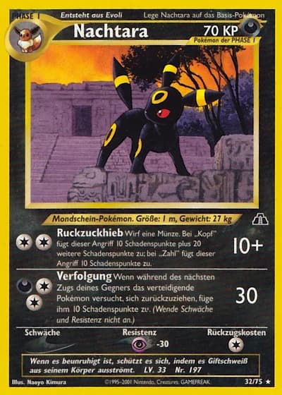 Nachtara (1. Edition) #32/75 — Neo Entdeckung (1. Edition)
