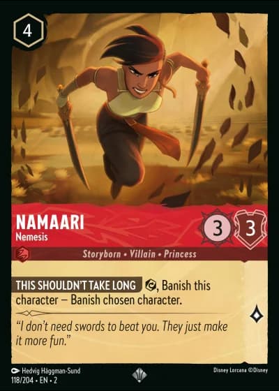 Namaari - Nemesis #118/204 — Rise of the Floodborn