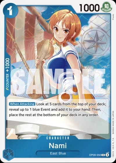 Nami (OP09-050) — Emperors in the New World (OP09)