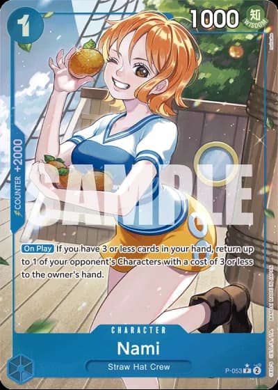 Nami (P-053) (Full Art) — One Piece The Best (PRB01)
