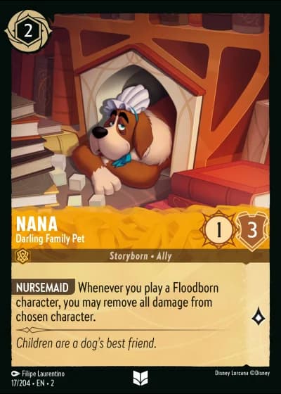 Nana - Darling Family Pet #17/204 — Rise of the Floodborn