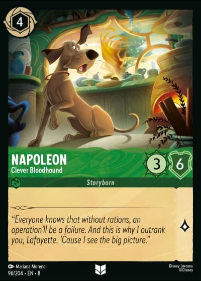 Napoleon - Clever Bloodhound #96/204 — Reign of Jafar
