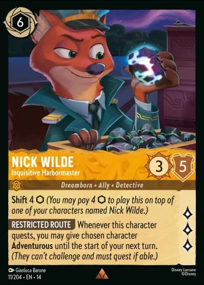 Nick Wilde - Inquisitive Harbormaster #11/257 — Hyperia City