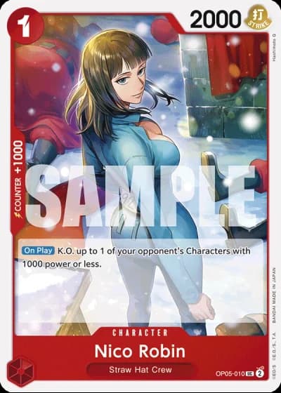 Nico Robin (OP05-010) (Reprint) — One Piece The Best (PRB01)