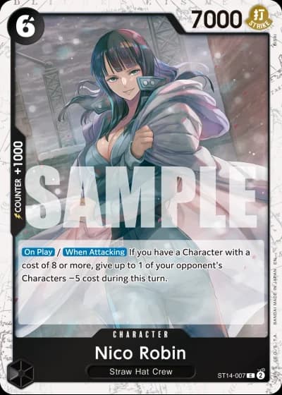 Nico Robin (ST14-007) (Pirate Foil) — One Piece Card The Best Vol.2(PRB02)