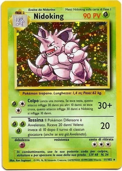 Nidoking #11/102 — Set Base