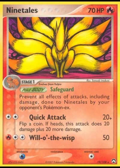 Ninetales #19/108 — Power Keepers