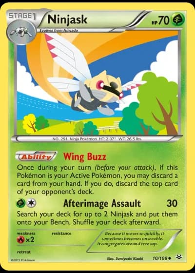 Ninjask #10/108 — Roaring Skies
