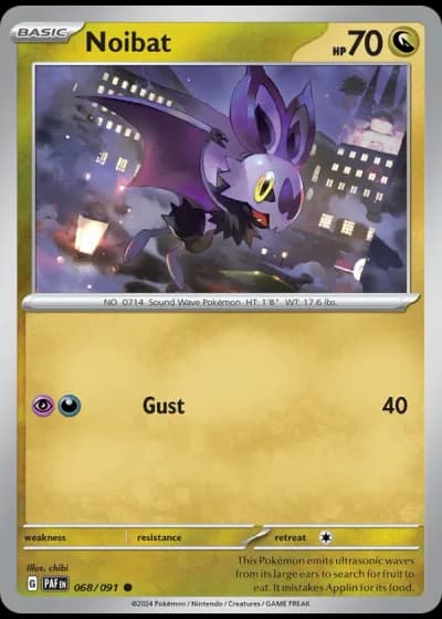 Noibat #068/91 — Paldean Fates