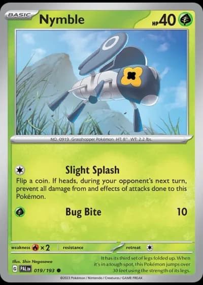 Nymble #019/193 — Paldea Evolved