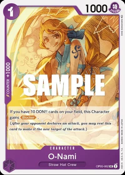 O-Nami (OP05-062) — Awakening of the New Era (OP05)
