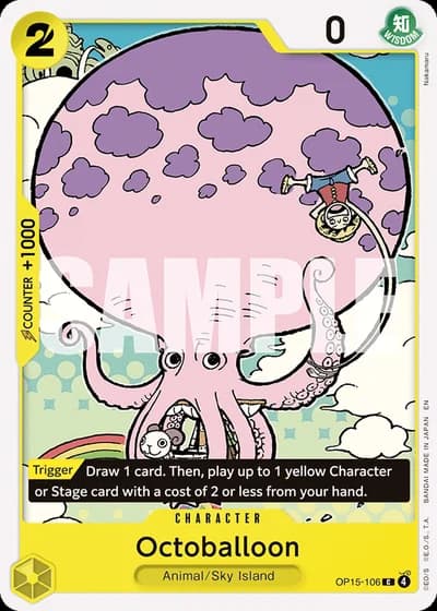 Octoballoon (OP15-106) — Adventure on Kami's Island (OP15-EB04)