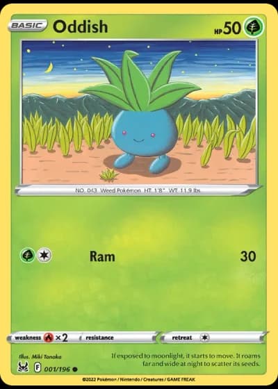 Oddish #001/196 — Lost Origin