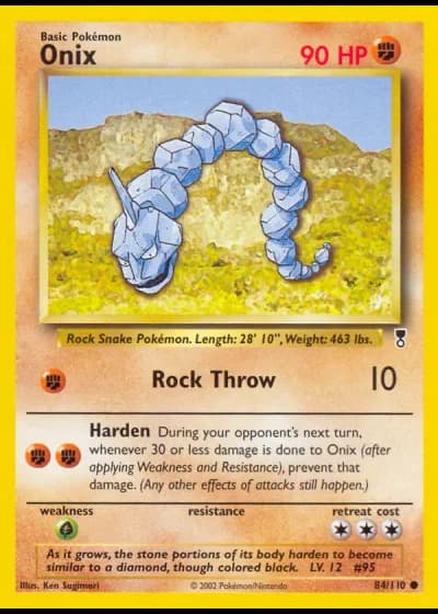 Onix #84/110 — Legendary Collection