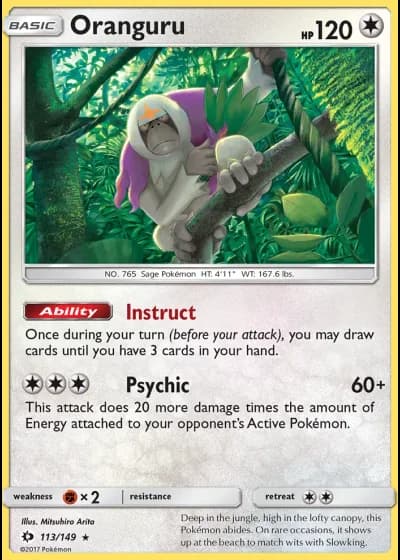 Oranguru #113/149 — Sun & Moon