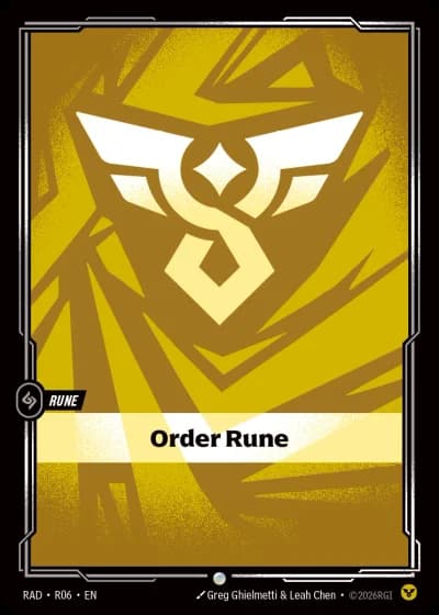 Order Rune R06/189 — Radiance