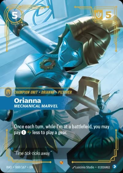 Orianna, Mechanical Marvel #068/189 — Radiance